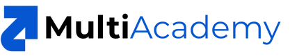 MultiAcademy Yatay logo, renkli